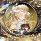Shiying Little Girl Fisherman's Fünfte Identität blinkende Seelen periphere Hirse Badge Cos Anhänger Abzeichen Doppelblitzbar Chi zwei Dimension C3886 Fisherman 58mm Doppelblitzbar Chi [Laser kleiner Punkt] 75 -mm -Aufbewahrungsbox