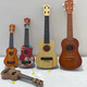 
GQP Children's Ukulele Small Guitar Large Size Playing Simulation Beginner Music Instrument Baby Music Toy Model Imitation 21 Inch Orange Wood