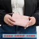 蔻驰（COACH）16 经典品牌标志 人造革 手拿包 小号 女款 粉色 基础装(包+防尘袋)