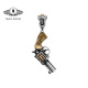 ROCK&RIDE Hand of Rebirth Pendant 925 Silver Men's Pistol Necklace European and American Retro Gift for Boyfriend Single Pendant (Hand of Rebirth)