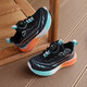 Zapatos para niños guerreros para hombres y zapatillas para correr para hombres nuevos perillas casuales zapatos deportivos casuales wz-b797t negro y azul 33