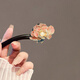 Su Shiliu peony flower hairpin new Chinese style women 2025 new high-end sandalwood Hanfu headdress hair accessories national style hairpin gift national beauty peony flower hairpin