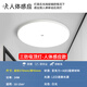 Biuyum human body sensing ceiling lamp LED three-proof ceiling lamp engineering stair aisle corridor corridor light ultra-thin smart lamp 24W-diameter 37cm-human body sensing