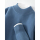 
New autumn and winter thickened half-turtleneck cashmere sweater for men business casual warm sweater knitted sweater medium gray L