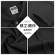 Workwear pure cotton t-shirt custom long-sleeved work clothes polo shirt enterprise group office workwear workwear lapel printing logo JSH-9901 pure cotton long-sleeved black S