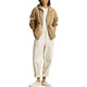 
Ralph Lauren SS25 solid color pony logo loose hooded jacket jacket for women brown yellow brown yellow XS