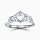 Pt.Charm platinum ring pt950 platinum female ring live light luxury princess crown Chinese Valentine's Day gift for girlfriend, ready stock 2.1-2.2 grams