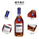 Oeny Martell célèbre Cognac Brandy Wine 700 ml de la courroie bleue Français Bouteille bleue 1000 ml 1 bouteille