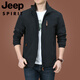 Jeep Spirit Outdoor Men's Jacket Otoño e Invierno 2025 Nuevo ropa de otoño de los hombres de mediana edad más chaqueta de vellón Primavera y otoño