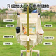 小虎子t2/小虎子t18/t28/t3口袋婴儿推车置物袋收纳挂钩挂包袋配件 恐龙乐园靠背坐垫-防驼背|豆豆绒