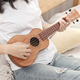 Monchhichi Cute Fun (Monchhichi) Cute Fun Fun Ukulele Wooden Beginner for Children Adult Students Small Guitar 23 inches Practical Boys and Girls Luxury-23 inches-Imitation Mahogany Core Wood [189-4] Imitation
