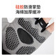 Gloves, sports and fitness equipment training for men and women, thin, non-slip, half-finger, wear-resistant, work, riding, anti-cocooning. Upgraded model gray [silica anti-slip palm pad] L size suitable for normal men [palm circumference 20-23]
