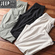 Jeep Spirit Jeep Function Nylon Fabric Function Nylon Ultra-Light y delgada Flin Bread Breathing Loose Fasting Sports Sports Pantalones de ocio 9765 White M 120-140Jin [Jin equivale a 0.5 kg]