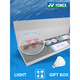 
YONEX official badminton racket 520 Valentine's Day full carbon 9900 ultra-light offensive yy gift box 4U SF Express limited NFFL white and blue gift box pull BG65 line 23-24 pounds [advanced players] gift