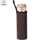 THERMOS thermal insulation anti-fall thermos cup cover glass water cup protective bag black large portable cup cover