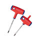 Kunlinyi Suisse Pb Tools suisses Renforced Star Plum Blossom Téle T Gandoue en forme de T PB 1408 Série 14087-60 Longueur totale 105 mm