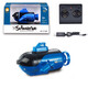 Shantoulin Village descubrió la carga de cuatro canales Control remoto Submarino Control remoto Control remoto Toy para niños Golden Light 777-589 Nuevo verde