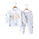 Snoopy Baby Unterwäsche Set reines Baumwollbaby geteilt Herbstkleidung und Herbsthose Baumwolle Kinder Heimkleidung süße Frühlings- und Herbst -Pyjamas Pink 12034 90