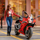 QJMOTOR赛600RS摩托车跑车机车4缸仿赛 可上牌 可分期 仅江苏门店自提 黑色 分期首付3799联系客服