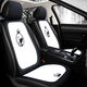 
Cartoon car seat cushion single-piece summer ladies crown cute backrestless three-piece set four season universal rear seat cushion FB756 full car five-seater. Classic black standard version