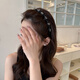 Chimera (CHIMERA) Light Luxury Hairband Women's Fluffy High-Skull Wavy Hairpin Face Wash Pressing Hair Bundle Headband Girl's Birthday Gift