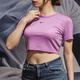 
Nike (NIKE) sports T-shirt for women in summer new casual loose round neck solid color short short sleeve DD1329 official authentic red DJ6236-693 M