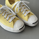 匡威（Converse）官方旗舰奶黄色夏季多巴胺糖果色开口笑低帮帆布鞋A11964c A11964c奶黄色开口笑 33 35.5 215MM