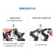 Xide Sheng (xds) road mountain bike water bottle cage fender lock pump front bag seat cushion cover helmet tail light accessories mobile phone holder - aluminum alloy