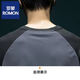 
Romon 2025 summer ice silk mesh raglan sleeve short sleeve top men loose large size thin breathable quick-drying sports T-shirt [ice silk quick-drying] 844 dark gray T-shirt M [recommended 85-100Jin [Jin equals 0.5 kg]]