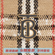 博柏利（BURBERRY）专属品牌标识磁扣开合格纹花呢水桶包手提单肩斜挎包 迷你 女款 基础装(包+防尘袋)