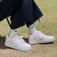 耐克（NIKE）NikeAir Force 1空军一号粉白四钩AF1时尚女鞋板鞋IB2574-600  IB3881-001 37.5