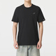阿迪达斯 （adidas）男装 2025夏季新款运动服跑步健身训练舒适透气休闲短袖T恤 JJ1421/黑色 L