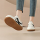 Samstag (ST/Sa) Frauenschuhe Leichte Trainingsschuhe für Frauen 2025 Frühlings- und Herbst neuer Soft Sohle Casual Schuhe Sommer Atmungsfreie vielseitige Sportbrettschuhe vor White 36