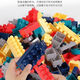 Juguetes de desarrollo intelectual para niños de Wanre Children's Building Block Toys para niños de 3 ~ 4 ~ 6 años de edad y niñas desarrollan inteligencia, y 100 bloques de construcción son como quieren [Bolsa Opp]
