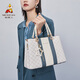 
Ji Shizhe (GIEVSZHE) Bag Women's Bag Large Capacity Mom Textured Crossbody Bag Commuter Fashion Women's Handbag Bag Hazelnut Brown-1047