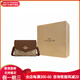 Enveloppe Coach Enveloppe 12 Classic Presbyterian Canvas Enveloppe Wallet Mini Khaki Saddle Basic Pack (sac + sac à poussière)