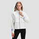 Descente Womensstudio Serie Stand Collar Textur gewebte Top Jacke Frauenstil LB-Light Blue L.