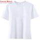 Liebhaber Rucci reines Baumwoll weiß weiße Kurzärmer T-Shirt Frauen T-Shirt 2025 Sommer neu trendy losen Sommer Frauen Top Schulter KC693 Weiß S