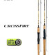 达亿瓦（DAIWA）CROSSFIRE路亚竿直柄枪柄穿越火线碳素钓鱼竿路亚 2.03m 682MLB枪柄中软