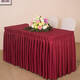 Yusenyi Conference Fresh Room Champagne Color Tablecloth Tablecloth Tablecloth Burgundy выставочная выставочная выставочная выставочная выставка