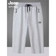 Jeep (Jeep) American Authentic Summer Cotton Shorts für Männer dünne Sporthöfe Lose großer lässiges Fünf-Punkte-Medium-Hosen offizielles Flaggschiff 6167 Black Tie-Mund Cropped Hosen M empfohlen 90-115 Jin [Jin gleich 0,5 kg]