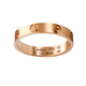 Cartier rings for men and women, wedding rings, couple rings, proposal diamond rings, engagement rings for men and women B4085200 18K rose gold 3.6 mm 53