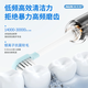 Oaks Blue Light Sweeping Electric Toothbrush S02 White + 2 Brush Heads Long Battery Life Soft Bristles Comfortable Whitening Deep Cleaning Gum Protection Adult Christmas Gift