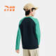 
Anta children's T-shirt men's children's clothing 2025 autumn fashion versatile breathable base shirt fashion sports long T late night blue 8411-1 150 cm