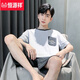 恒源祥男士睡衣夏季2025新款棉短袖家居服男款男生青少年夏天夏款大码 HDE-9928 L