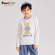 PawinPaw Cartoon Bear Children's Clothing Spring Boys Cartoon Print Round Neck Long Sleeve Children's T-shirt Sale Ivory/39 130 cm
