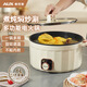 AUX电火锅家用多功能6L大容量旋钮火锅宿舍一体电煮锅礼品新款 WXY-6627奥克斯6L电火锅 购买1-999台