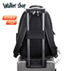 Walker Shop【2025年新款】双肩包韩版简约背包防泼水尼龙牛津布旅行电脑包 黑色15.6寸(43*32*13CM)