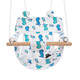 Portant un chat pour enfants swing intérieur intérieur utilisateur en plein air cour bébé chaise baby chaise enfants berceau swing single petit nouveau dinosaure swing