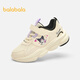 Balabala children's shoes children's sports shoes girls Kuromi 2025 new autumn and winter dad shoes Sanrio shoes plus velvet fashion
